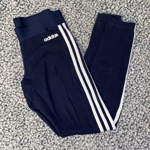Navy Blue Adidas Leggings